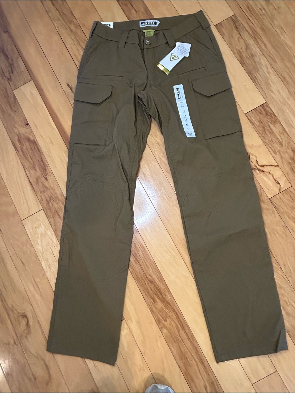 NWT First Tactical Women’s V2 Cargo Tactical Duty Pants Coyote Brown 12 Tall - Picture 7 of 12
